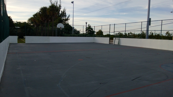 Roller Hockey Rink / Basketball Court